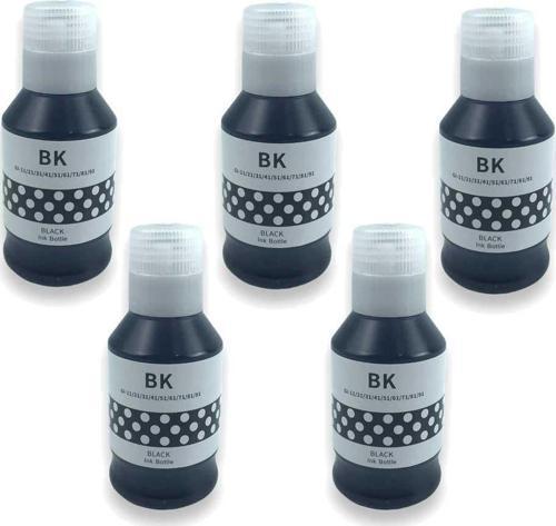 Canon G2420 G2430 G2460 G2470 Siyah Muadil Mürekkep 5'li Set