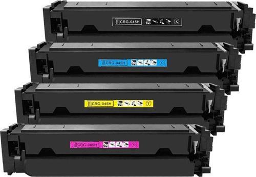 Canon CRG-045H uyumlu 4 Renk Muadil Toner Kartuş MF635 MF633 MF631