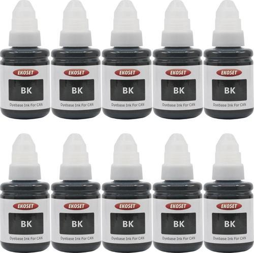 Canon G3400 G3410 G3411 G3415 uyumlu Siyah Mürekkep 135ml 10 adet