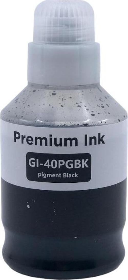 Canon G5040 G6040 G7040 GI-40 Siyah Muadil Mürekkep