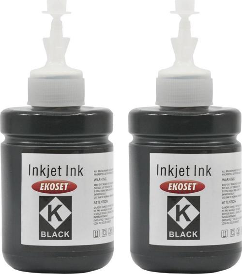 Epson L605 L655 L1455 T7741 Siyah Muadil Mürekkep 2li set
