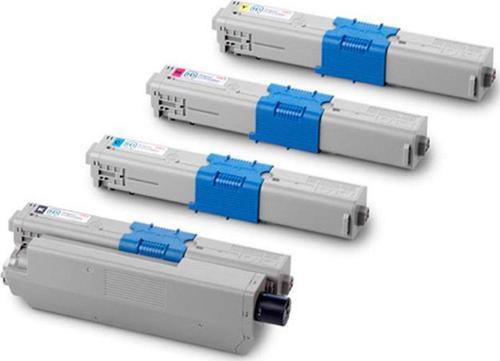 oki C310 uyumlu 4 Renk Muadil Toner Kartuş