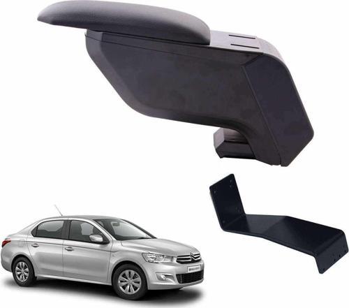 Citroen C-Elysee 2016 Delmesiz Çelik Ayaklı Siyah Kolçak Kol Dayama