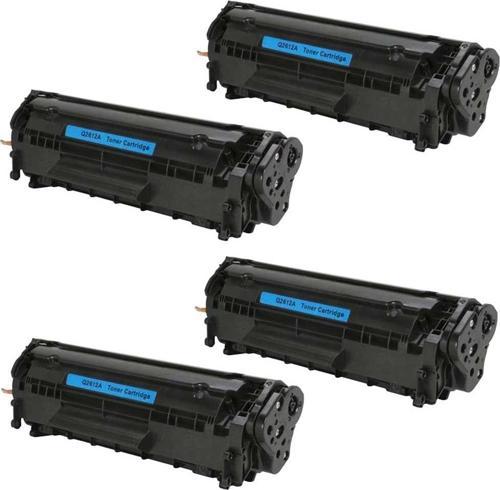 Hp 1010 1018 1020 Q2612A Muadil Toner 4'lü Paket