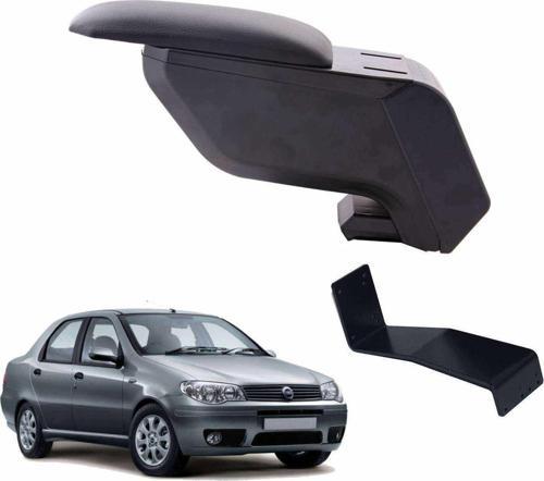Fiat Albea 2004 Delmesiz Çelik Ayaklı Siyah Kolçak Kol Dayama
