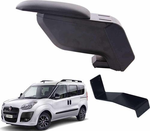 Fiat Doblo 2012 Delmesiz Çelik Ayaklı Siyah Kolçak Kol Dayama