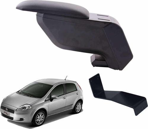 Fiat Grande Punto 2006 Delmesiz Çelik Ayaklı Siyah Kolçak Kol Dayama