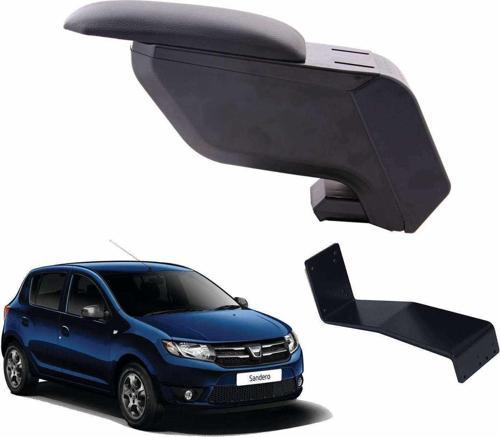 Dacia Sandero 2019 Delmesiz Çelik Ayaklı Siyah Kolçak Kol Dayama
