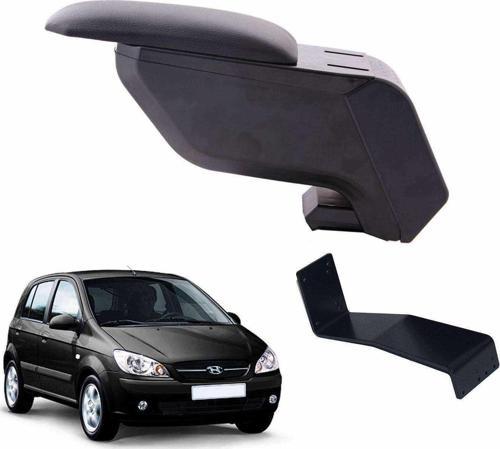 Hyundai Getz 2004 Delmesiz Çelik Ayaklı Siyah Kolçak Kol Dayama