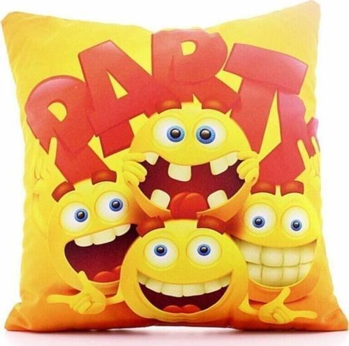 Party Desenli Dekoratif Özel Tasarım Yastık 27 x 27 cm