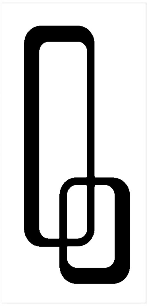 Geometrik Desen 2 Duvar Dekor Sticker 15 x 60 cm