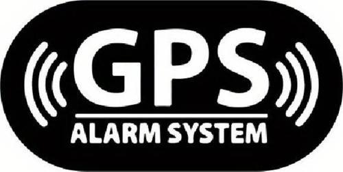 Gps Alarm System Oto Arka Cam Sticker 16 x 8 cm