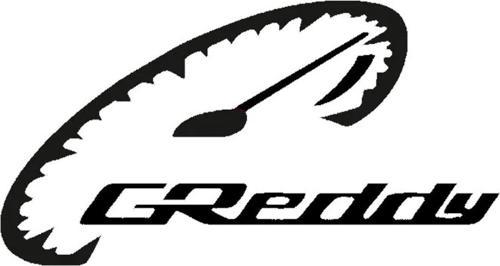 Greddy Saat Oto Arka Cam Sticker 20 x 20 cm