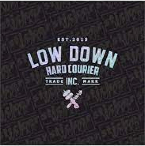 Low Down Hard Courier Arka Cam Hologram Sticker