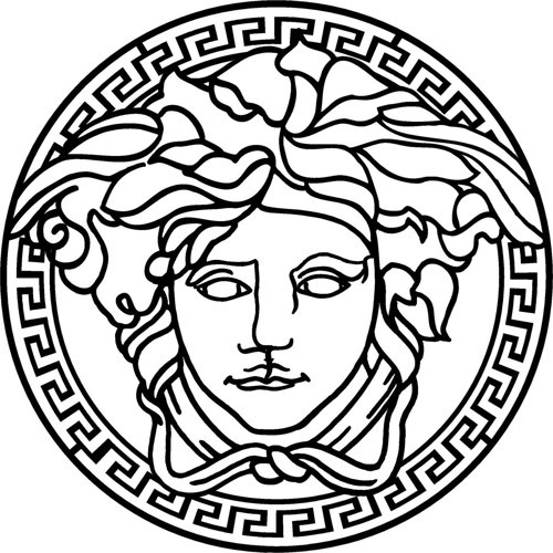Medusa Duvar Dekor Sticker 40 x 40 cm