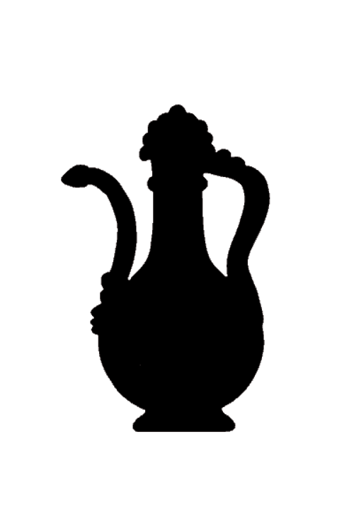 Paşa İbriği Duvar Dekor Sticker 30 x 60 cm