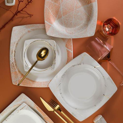 12241 Bone Mare 62 Parça Yemek Takımı