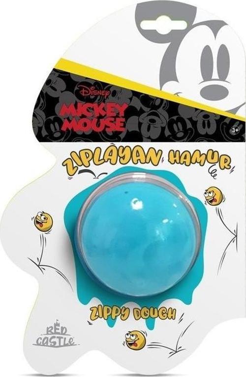 Disney Mickey Mouse Zıplayan Hamur 30 g Turkuaz-Red Castle ZDB-36