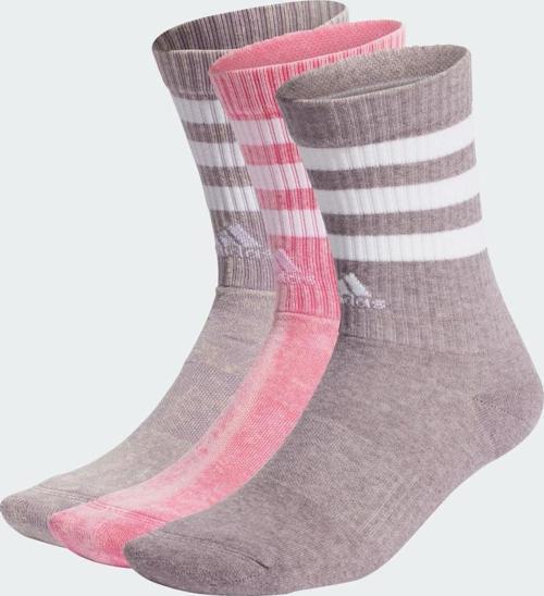 IP2646 3 Stripes StoneWash Pembe 3'lü Çorap