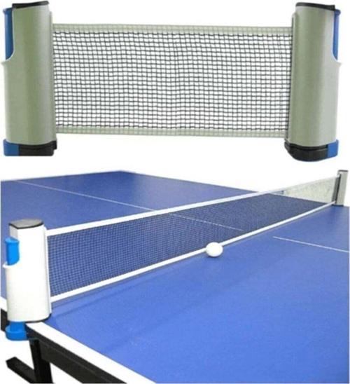 Masa Üstü Tenis File Seti Portatif Ayarlanabilir Bütün Masalar Ile Uyumlu