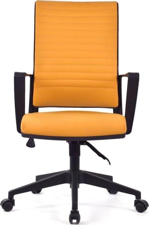 Koltukstilim Magenta Turuncu Deri Pls Çalışma Koltuğu Ofis Koltuğu