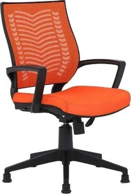 Yumi Orange Fileli Pingolu Çalışma Koltuğu