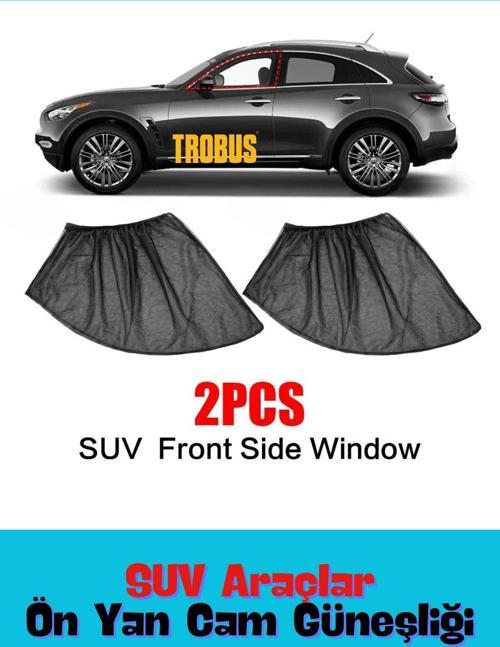 RAV4 2005 - 2012 SUV Uyumlu Yan Cam Güneşliği Ön veya Arka