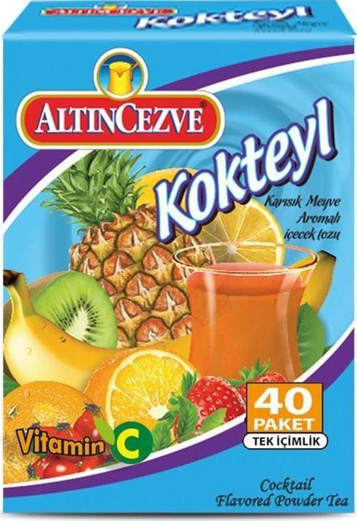 Kokteyl Tek İçimlik İçecek Tozu 40 x 1.5 Gr