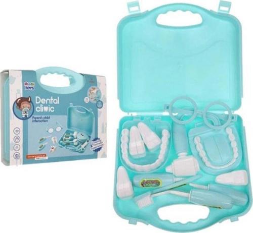 Mavi Renk Çantalı Diş Seti - Mavi Su Dünyası