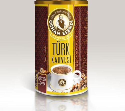 Orhan Efendi Türk Kahvesi Teneke 500 G