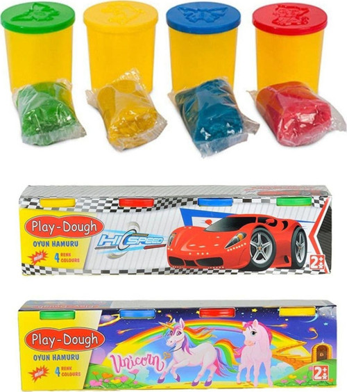Oyun Hamuru Mini 4 Renkli