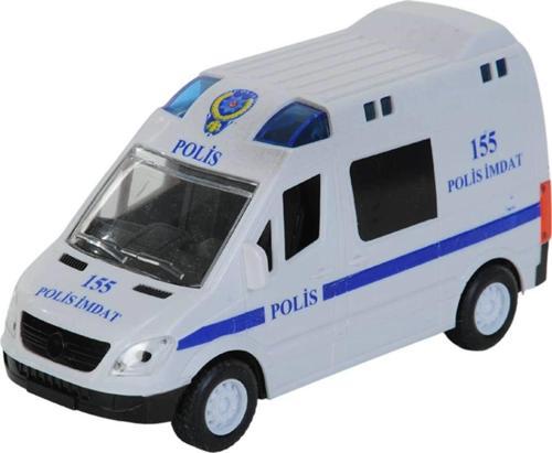 Işıklı Sesli Pilli Polis Ekip Arabası