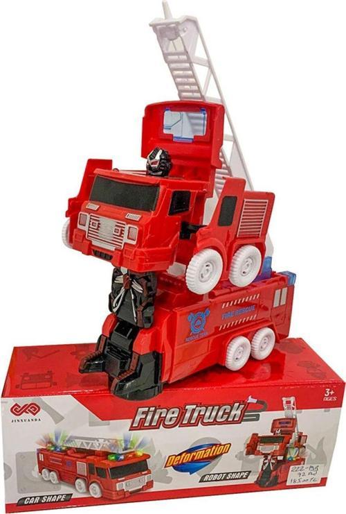 Pilli Robota Dönüşen İtfaiye Arabası