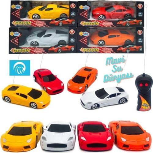 Gezgin Ferrari Araba 1:24 Rengarenk Uzaktan Kumandalı