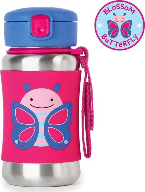 Pipetli Paslanmaz Çelik Suluk - Kelebek