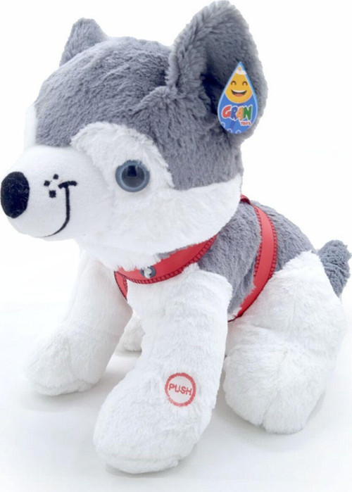 Peluş Ses Çıkaran Hırçın Köpek 50 Cm