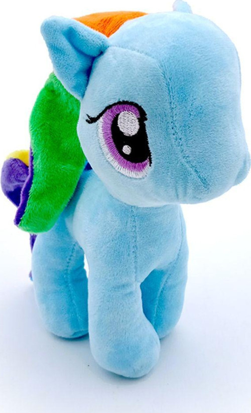 Peluş At Mavi Renk 20 Cm