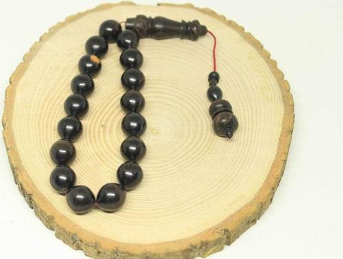 Abanoz Ağacı 17lik Efe Tesbih 12*18mm (25220)