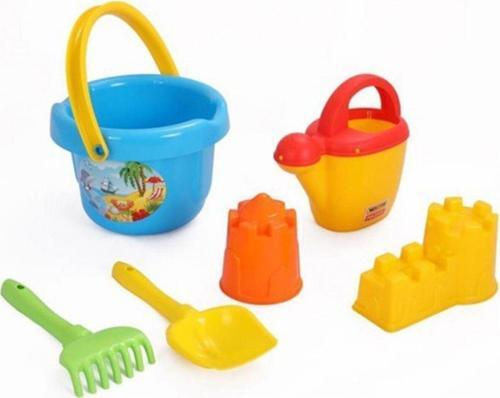 Büyük Kova Kale Köprüsü Su Kabı Kürek Tırmık Plaj Seti
