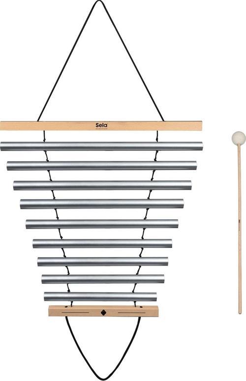 Sela SECH9NT 9 Notalı Harmony Chimes (Krom)