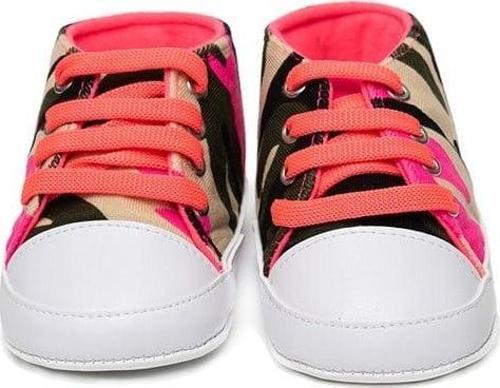 Bebek Kamuflaj Spor Patik Pembe