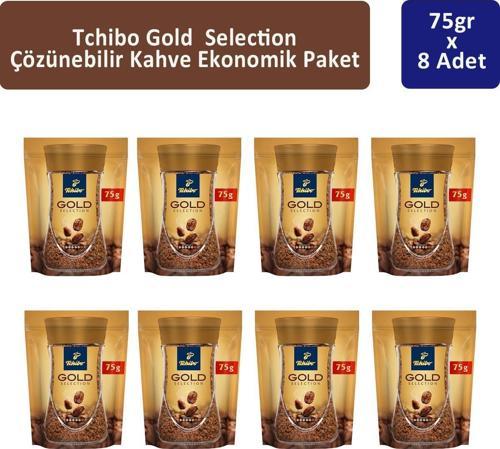 Gold Çözünebilir Kahve Ekonomik Paket 75 gr x 8 Adet