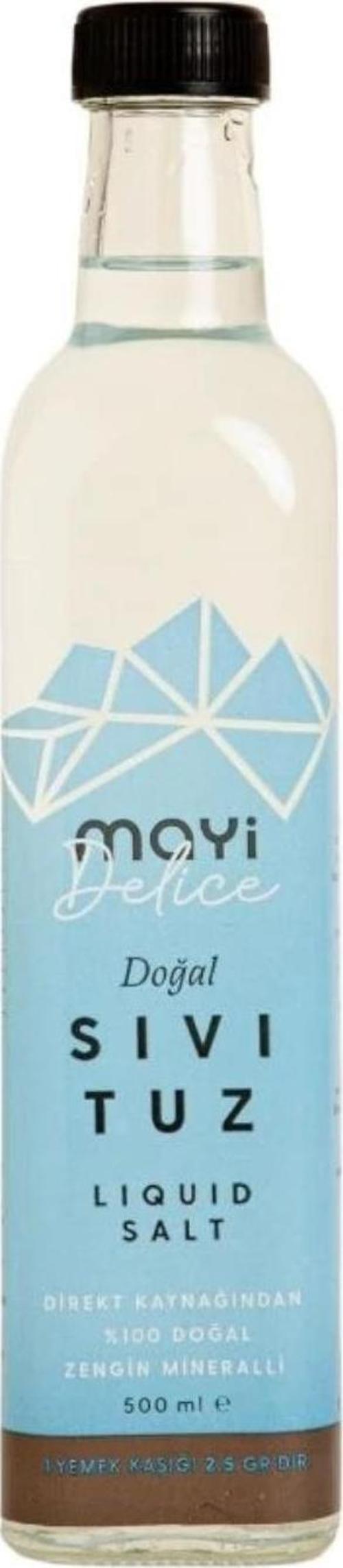 Mayi Tuz Delice Doğal Sıvı Kaynak tuzu 500 ml ℮