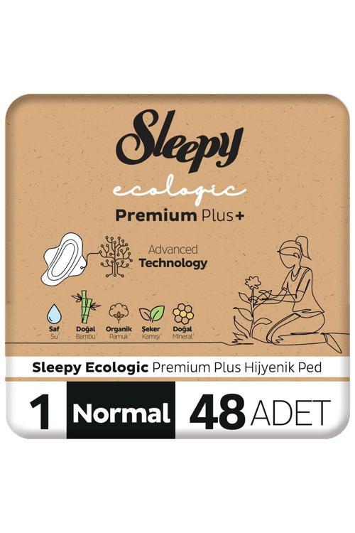 Ecologic Premium Plus Hijyenik Ped Normal 48 Adet Ped
