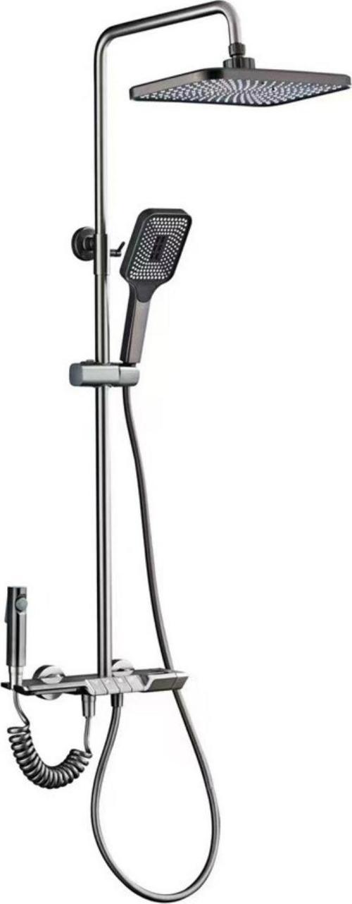 Piano-G Plus Antrasit Duş Sistemi