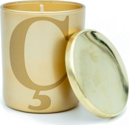 Ç Harfli Gold Bardak Mum