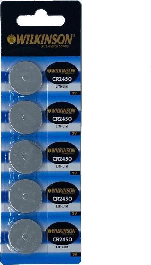 WILKINSON 2450 3V Lityum Düğme Pil 5'li Paket