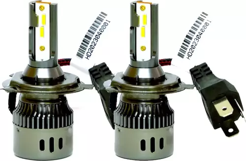 Wise Beyaz H4 Mini Led Xenon Şimşek Etkili 12000 Lümen