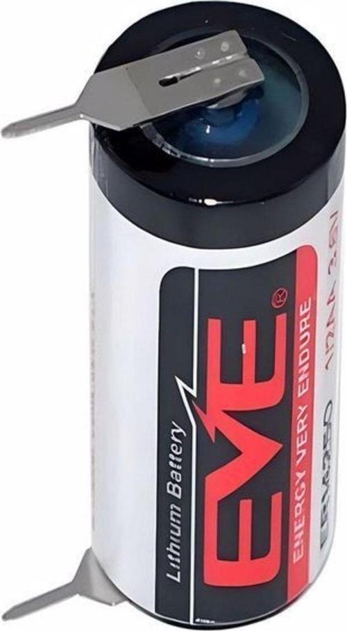 Eve Er14250 3.6V 1/2 Aa Kısa Lityum Pil 2 Ayaklı
