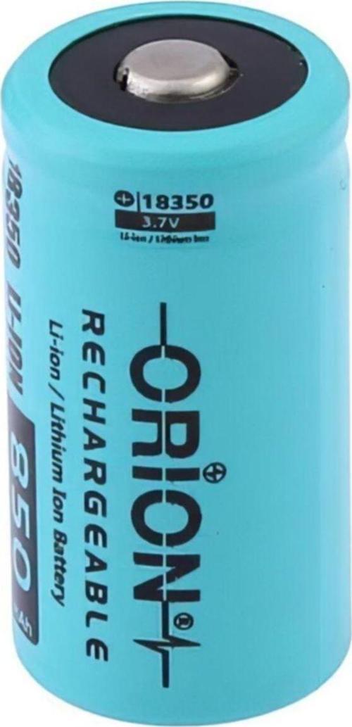 18350 3.7V 850Mah Şarj Edilebilir Li-İon Pil